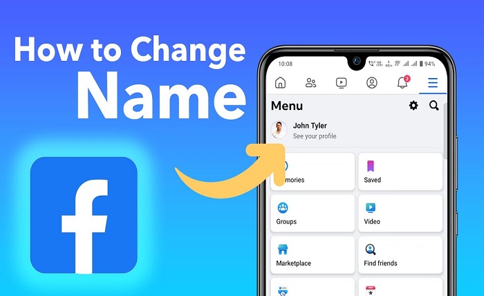 facebook name