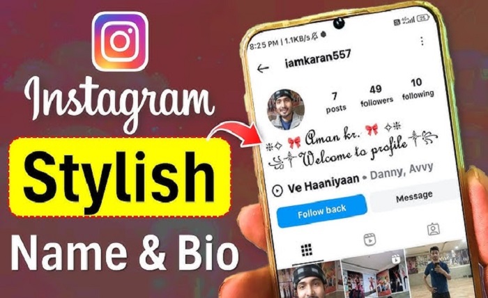 instagram name style