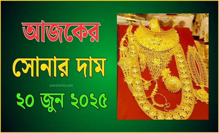 সোনার দাম কত আজকে 2025 বাংলাদেশ